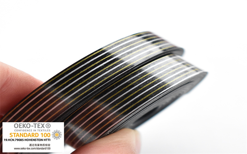 豎紋硅膠熱轉(zhuǎn)印防滑條 燙金條紋硅膠熱轉(zhuǎn)印條 立體熱轉(zhuǎn)印條