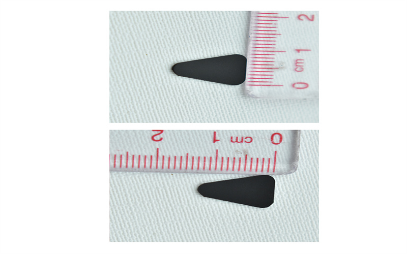長條形自粘硅膠防滑墊 防撞梯形硅膠墊 消音減震硅膠墊片