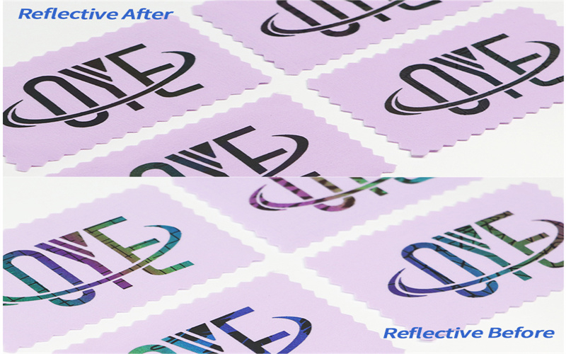 七彩反光燙畫炫彩反光標(biāo)高彈圖案服裝印花熱轉(zhuǎn)印燙標(biāo)燙印定制批發(fā)